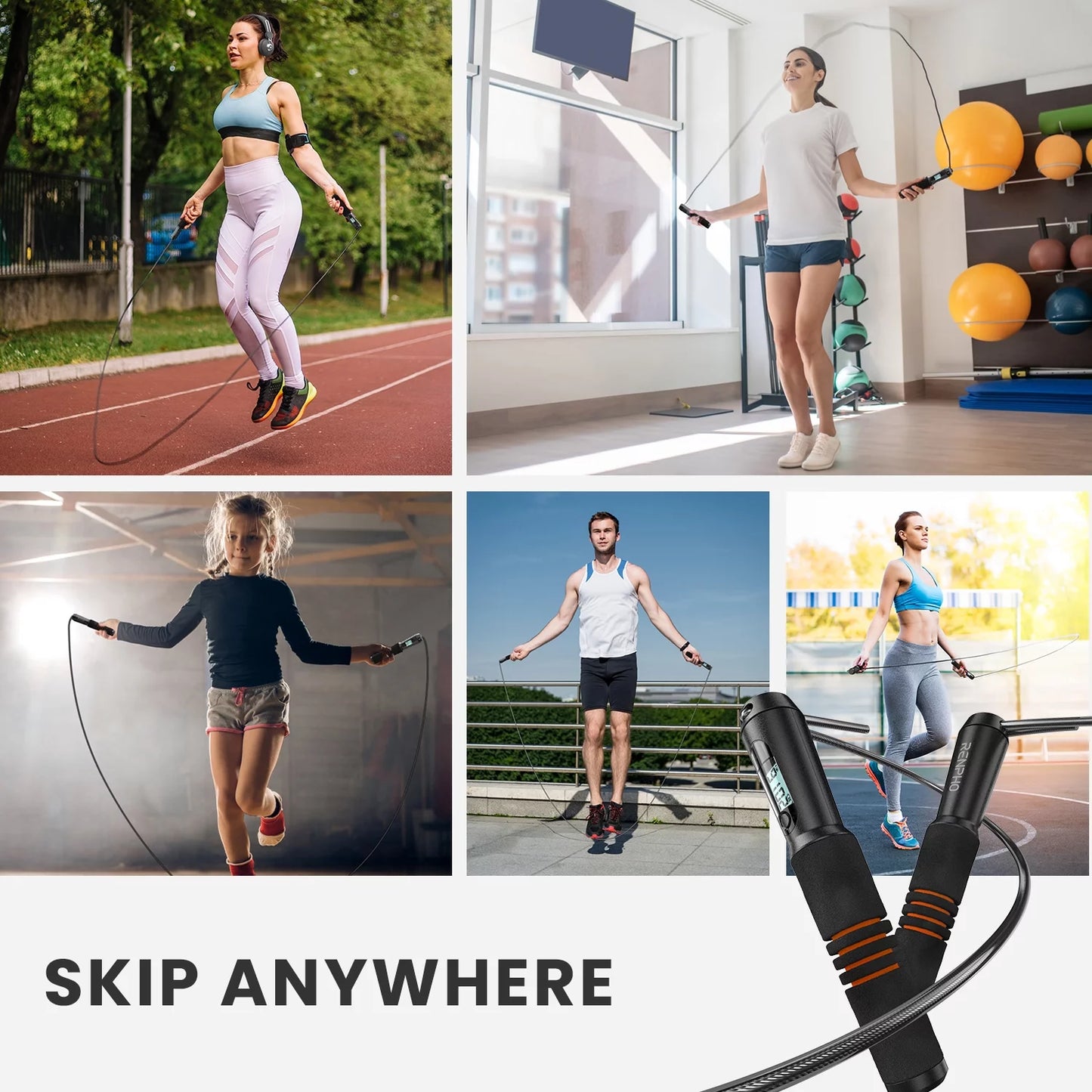 Fitness Skipping Rope with APP Data Analysis