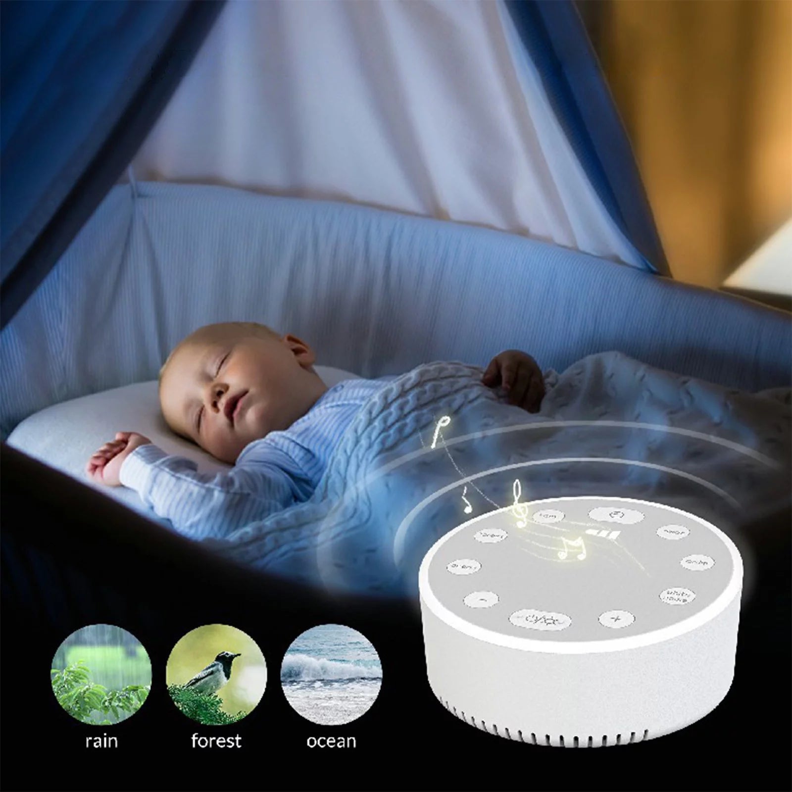 White Noise Sleep Sounder Machine