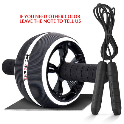 Ultra Core & Cardio Trainer: 2-in-1 Ab Roller & Jump Rope Set