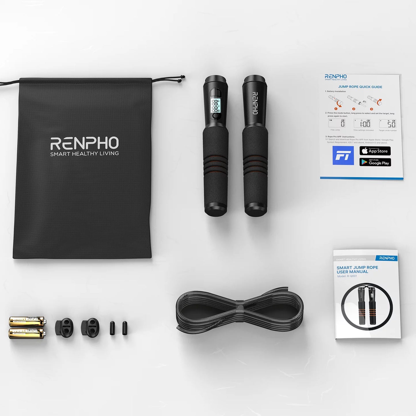 Fitness Skipping Rope with APP Data Analysis