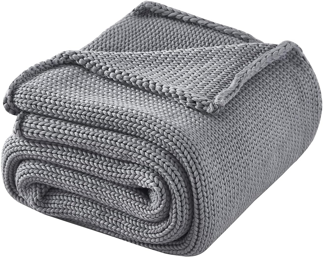 Cooling Chunky Knit Heavy Weighted Blanket 