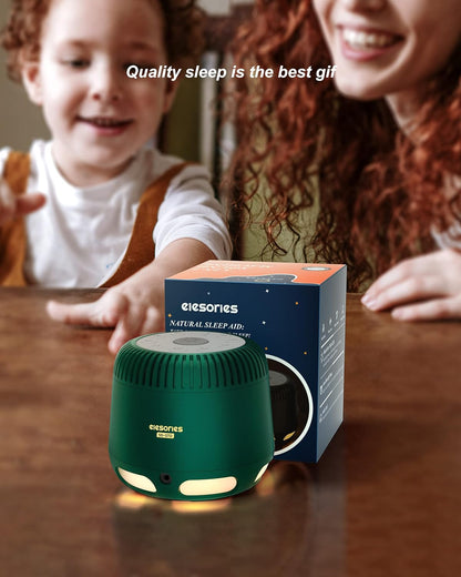 White Noise Machine with Night Light & Wireless Speaker