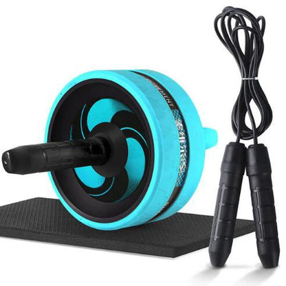 Ultra Core & Cardio Trainer: 2-in-1 Ab Roller & Jump Rope Set